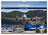 Airliners - Boeing Edition (Wandkalender 2023 DIN A3 quer), Calvendo Monatskalender