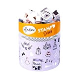 Aladine – Stampo per Scrapbook Matrimonio – Kit di timbri per Cartoline Creative, Scrapbooking, Fai da Te – Set di ...