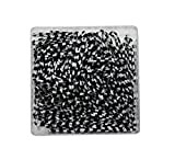 Alco-Albert Brief klammern Zebra 26 mm, Scatola 100 pezzi bianco/nero