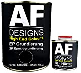 Alex Flittner Designs - Penna stilografica epossidica, 1,20 kg, 2 K, colore: Nero