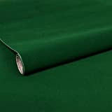 Alkor 3680003 Pellicola Adesiva per Mobili, Effetto Velluto Verde, 45 cm x 1 m