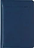 Alpha Edition - Agenda Settimanale Monocromo 2023, 15x21 cm, Similpelle Blu, 128 pagine