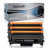 Alphaink 3 Toner Compatibile versione XL con Brother TN2420 TN-2410 per MFC L2710DW L2710DN L2730DW L2750DW HL L23210D L2350DW L2370DN ...