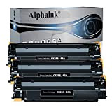 Alphaink 3 Toner Neri Compatibili con HP CE285A 85A per HP LaserJet Pro P1102 P1102W M1212NF M1132 MFP M1217NFW M1132 ...