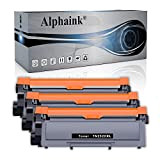 Alphaink 3 Toner TN2320XL Compatibili TN-2320 TN-2310 per stampanti Brother MFC-L2700DW MFC-L2700DN HL-L2340DW HL-L2300D DCP-L2500D DCP-L2520DW DCP-2560CDW HL-L2300D HL-L2340DW HL-L2700DN ...