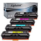 Alphaink 4 Toner Compatibili con HP 203X 203A CF540X CF541X CF542X CF543X per HP Color Laserjet Pro MFP M281fdw M281fdn ...