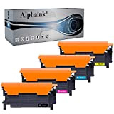 Alphaink 4 Toner SENZA CHIP Compatibili con HP 117A W2070A W2071A W2072A W2073A per stampanti HP MFP 178nw 179fnw 150nw ...