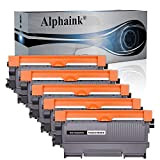 Alphaink 5 Toner Compatibili Sostituzione per Brother TN2220 TN2010 TN-2220 TN-2010 per MFC-7360N 7460DN per DCP-7065DN 7055 per FAX-2840 2845 ...
