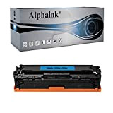 Alphaink Toner Ciano Rigenerato Compatibile con HP 125A CB541A per stampanti HP Color LaserJet CM1312nfi CM1312 CM1312n CM1312nf CP1210 CP1215 ...