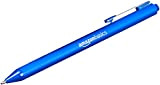 Amazon Basics - Penna a sfera a scatto - Blu - Confezione da 12