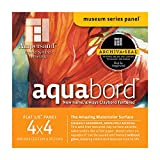 Ampersand Aquabord 4X4 1/8" Pk / 4