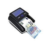 AntDau71 - Rilevatore di soldi falsi aggiornabile con USB Verifica banconote false Euro con batteria ricaricabile e Conta Banconote