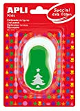 APLI Kids 13303-Perforatore e carta EVA Albero di Natale 25,4 mm