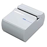 Apri busta o lettera da tavolo a batteria, letter opener, in plastica, colore bianco, utilissimo gadget per la scrivania (la ...