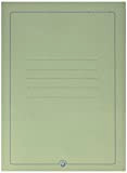 Arca 0224VE Cartella con Alette, 50 Pezzi, Verde, cartoncino, 245 x 325 mm