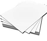 Ark - Carta per stampa spessa 220 g/m², adatta a tutte le stampanti (formato A4, confezione da 50), colore: Bianco