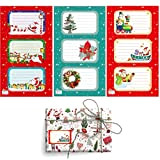 ARKRAFT set 36 sticker per carta da regalo segna nome chiudi pacco (Stickers)