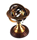 Armillary Sphere Astrology Globe - Scaled Replica Antique Scientific Instrument / Paperweight