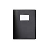 Arpan Nero A4 Display Book Folder Flessibile Cover Portfolio - 104Pockets 208/Sides