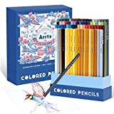 Arrtx Set di 72 Matite Colorate, Mine Colorate con Anima Morbida per Adulti,Coloristi Adulti, Professionisti, Principianti, Miglior Regalo di Disegno