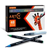 ARTCY WaterBrush Pens Set 48 Colors