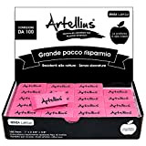 Artellius Gomme da Cancellare Rosa (Confezione da 100) - Gomma Matita, Grandi Dimensioni, Senza Lattice e Sbavature - Gomme da ...