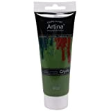 Artina Colore Acrilico per Pittura 120ml Crylic - Verde Oliva - qualità per artisti pittori Accademia Belle Arti