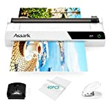 Assark Plastificatrice 6 in 1 per A3/A4/A5/A6, plastificatrice a caldo da 13 pollici, con touch screen e taglierina per carta ...