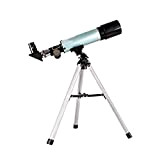 ATAAY Telescopio astronomico rifrattivo, in Grado di ingrandimento 90x, Include 2 oculari - Telescopio Portatile Leggero Portatile e Facile da ...