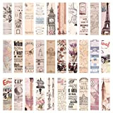 AVECMOI Segnalibri di Carta Vintage, 30PCS Bookmarks in Scatola con Motivi Artistici Classici