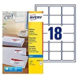 Avery J8161-25 etichetta per corrispondenza