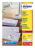 Avery White Address Label - Laser - L7162