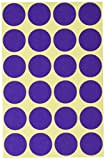 AVERY Zweckform 3118 - Punti autoadesivi, colore: viola (Ø 18 mm; 96 punti adesivi su 4 fogli; adesivi rotondi per ...