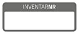 Avery Zweckform 6917 inventario – Etichette 50 x 20 mm, 10 fogli/50 etichette, Nero