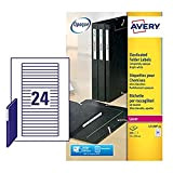 Avery-Zweckform Elasticated folder/file labels - Laser - L7170, Laser, White