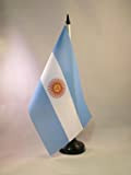 AZ FLAG Bandiera da Tavolo Argentina 21x14cm - Piccola BANDIERINA Argentina 14 x 21 cm