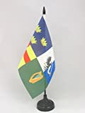 AZ FLAG Bandiera da Tavolo Irlanda 4 Province 21x14cm - Piccola BANDIERINA Irlandese 14 x 21 cm