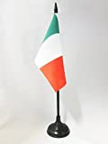 AZ FLAG Bandiera da Tavolo Italia 15x10cm - Piccola BANDIERINA Italiana 10 x 15 cm