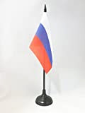 AZ FLAG Bandiera da Tavolo Russia 15x10cm - Piccola BANDIERINA Russa 10 x 15 cm