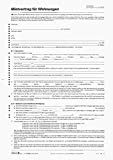 Baier & Schneider - Modulo di contratto d'affitto per appartamento, formato A4, 6 fogli