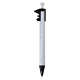 Baiyao Utile gadget per uomini, attrezzo multiuso penne per uomo regali, penna a sfera con righello, Small-blu (nero)