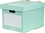 Bankers Box 4481301 Scatola Standard Style, FSC, Verde, Confezione da 4 Pezzi