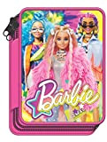 Barbie Astuccio doppio riempito, 349-72100, rosa., Astuccio