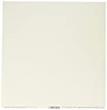 Bazzill Basics carta, 25 fogli, per collegare, modello grafico / Puff beige, 30.5 X 30.5 cm, beige, confezione da 25