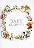 Beatrix Potter baby Shower biglietto d'auguri
