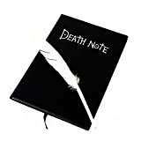 BEE&FLOWER Death Note, quaderno per cosplay, con regole, motivo anime teme, Death Note Death, quaderno per schizzi, quaderno con penna, ...