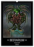 Bestiarium Vladi Krafft (Wandkalender 2023 DIN A3 hoch), Calvendo Monatskalender