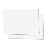 Bianco, A3 300g/m² Carta Cartoncino, 50 fogli