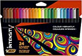 BIC Intensity, Color Up, Pennarelli Colorati Punta Media (0.8mm), per Libri da Colorare, Disegno e Appunti, Cancelleria Scuola, Set da ...