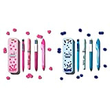 BIC, My Summer Collection Pink Box, Penna a Sfera a Scatto 4Colori & My Summer Collection Blue Box, Penna a ...